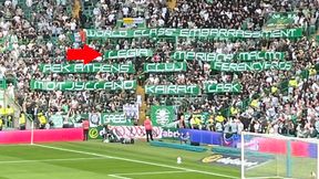 Szkoci wywiesili transparent. Piszą o... Legii