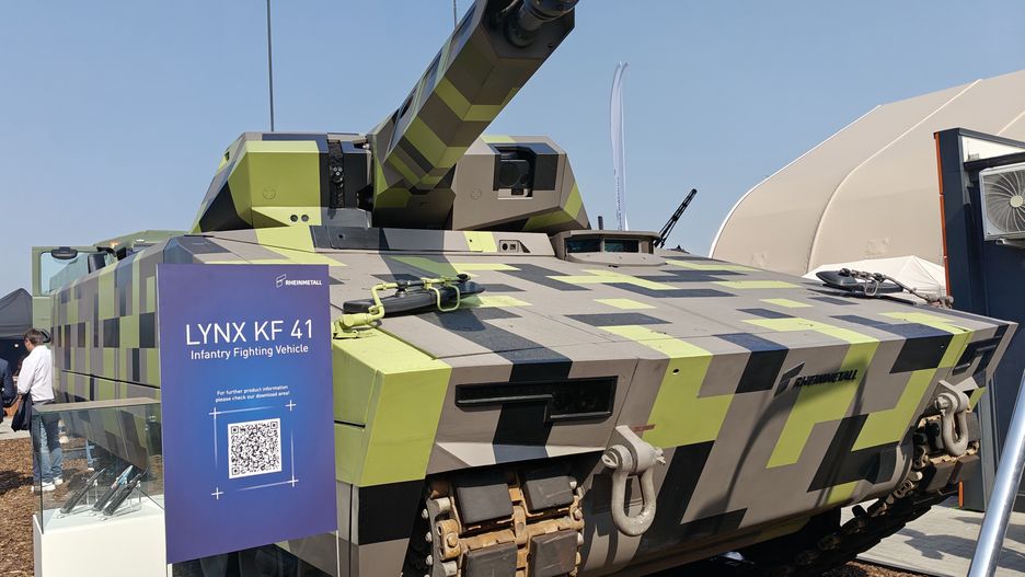 KF41 Lynx podczas targów MSPO 2024.