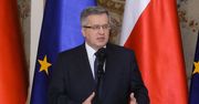 Zimna wojna z Rosją? Bronisław Komorowski ostrzega, że "trzeba się z tym liczyć"