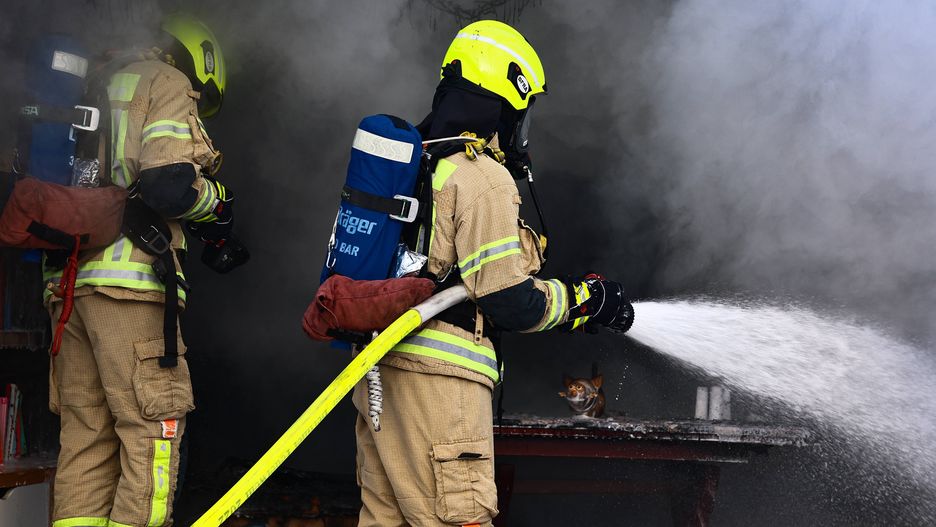 Dramatyczny pożar w Essen. "Ludzie zwisali z okien, trzymając dzieci" (zdjęcie ilustracyjne)