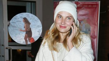 Joanna Moro zażyła kąpieli PRZED STUIDEM "Pytania na Śniadanie". Takie widoki na stołecznych ulicach