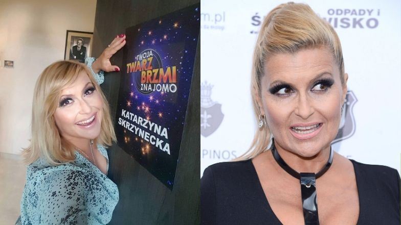 Katarzyna Skrzynecka chwali się powrotem do pracy