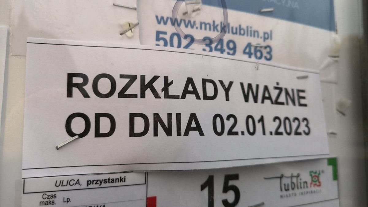 Korekta rozkładów jazdy od 2 stycznia 2023 w Lublinie