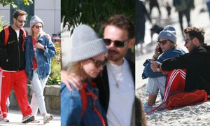 Zakochani Magdalena Boczarska i Mateusz Banasiuk spacerują po Gdyni, czule się OBEJMUJĄC (ZDJĘCIA)