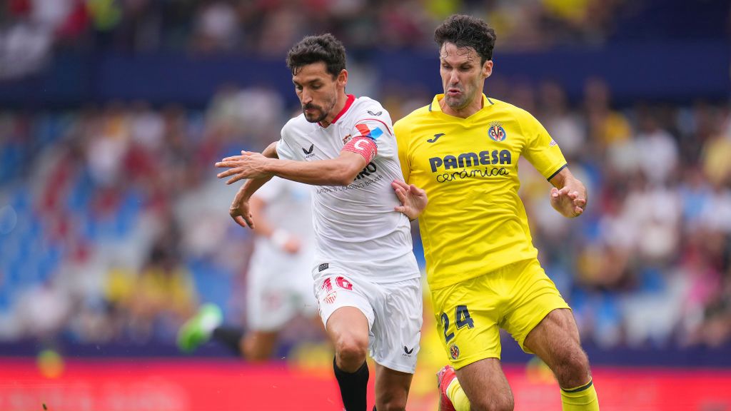 Getty Images /  Aitor Alcalde / Na zdjęciu: Jesus Navas i  Alfonso Pedraza 