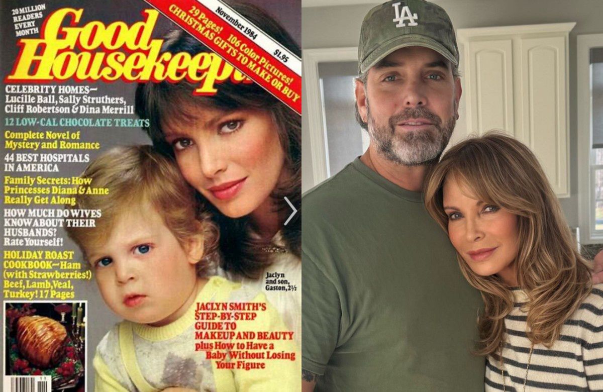 Jaclyn Smith zapozowała z synem