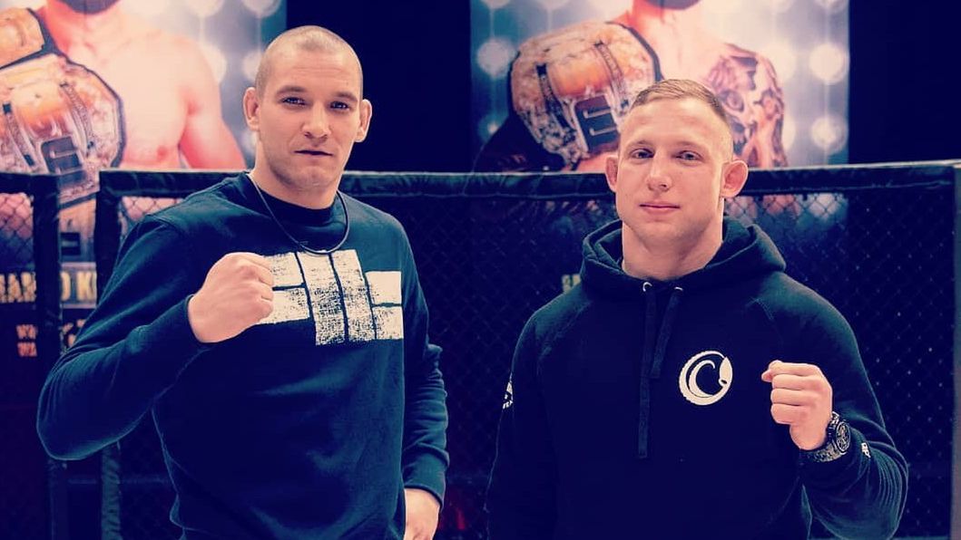 Zdjęcie okładkowe artykułu: Instagram / https://www.instagram.com/bartos_mma/ / Kamil Dołgowski i Adrian Bartosiński