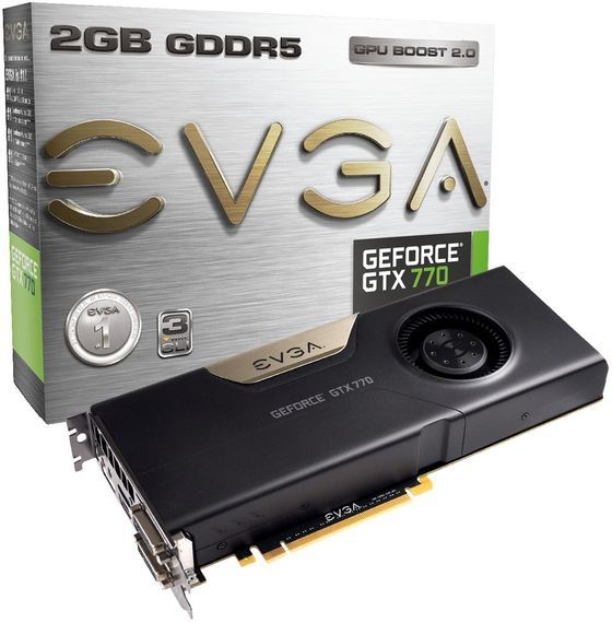 EVGA GeForce GTX 770 karta graficzna zdjęcie