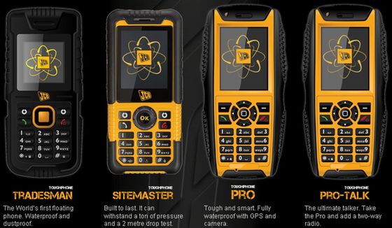 JCB Tradesman: pierwszy pływający telefon zaprezentowany! 2