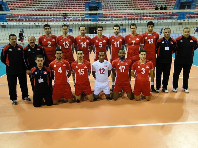 Reprezentacja Tunezji (fot: FIVB)
