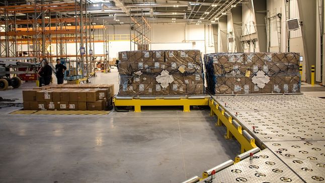 Linia technologiczna Cargo dla Welcome AS. 
