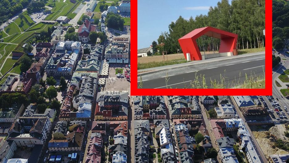 Wiata przystankowa w Zamościu