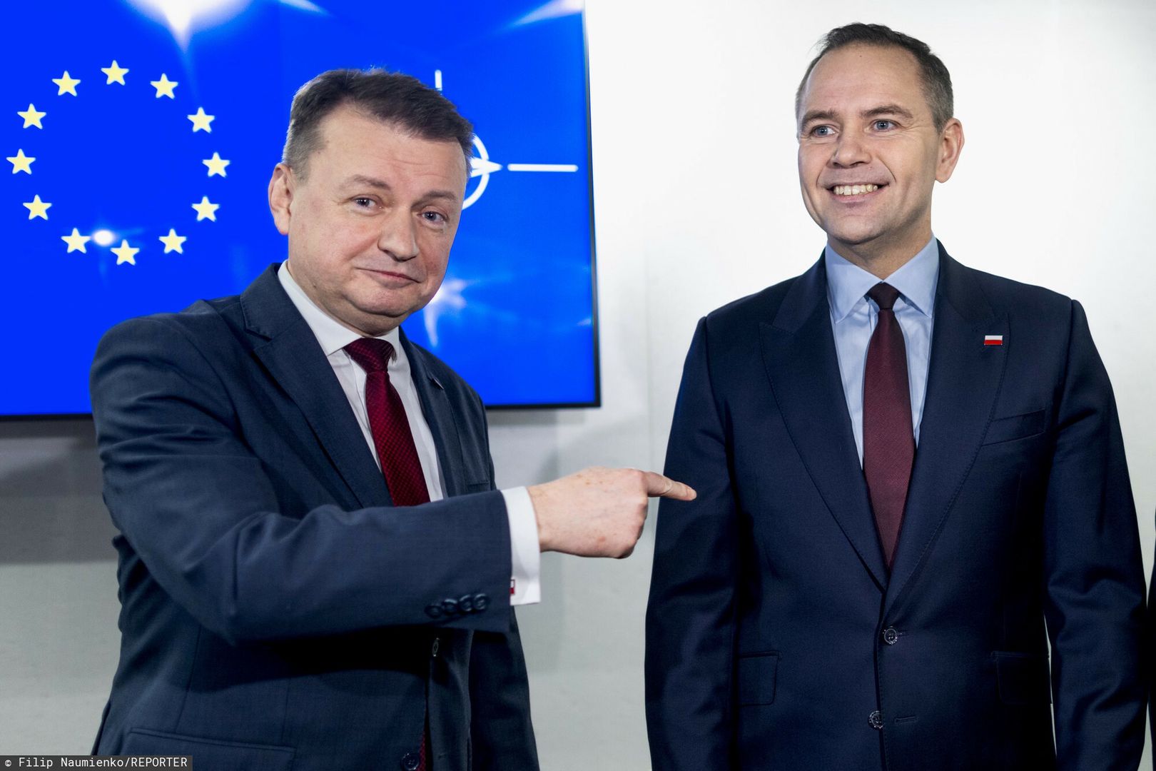 Spotkanie Karola Nawrockiego z Mariuszem Błaszczakiem