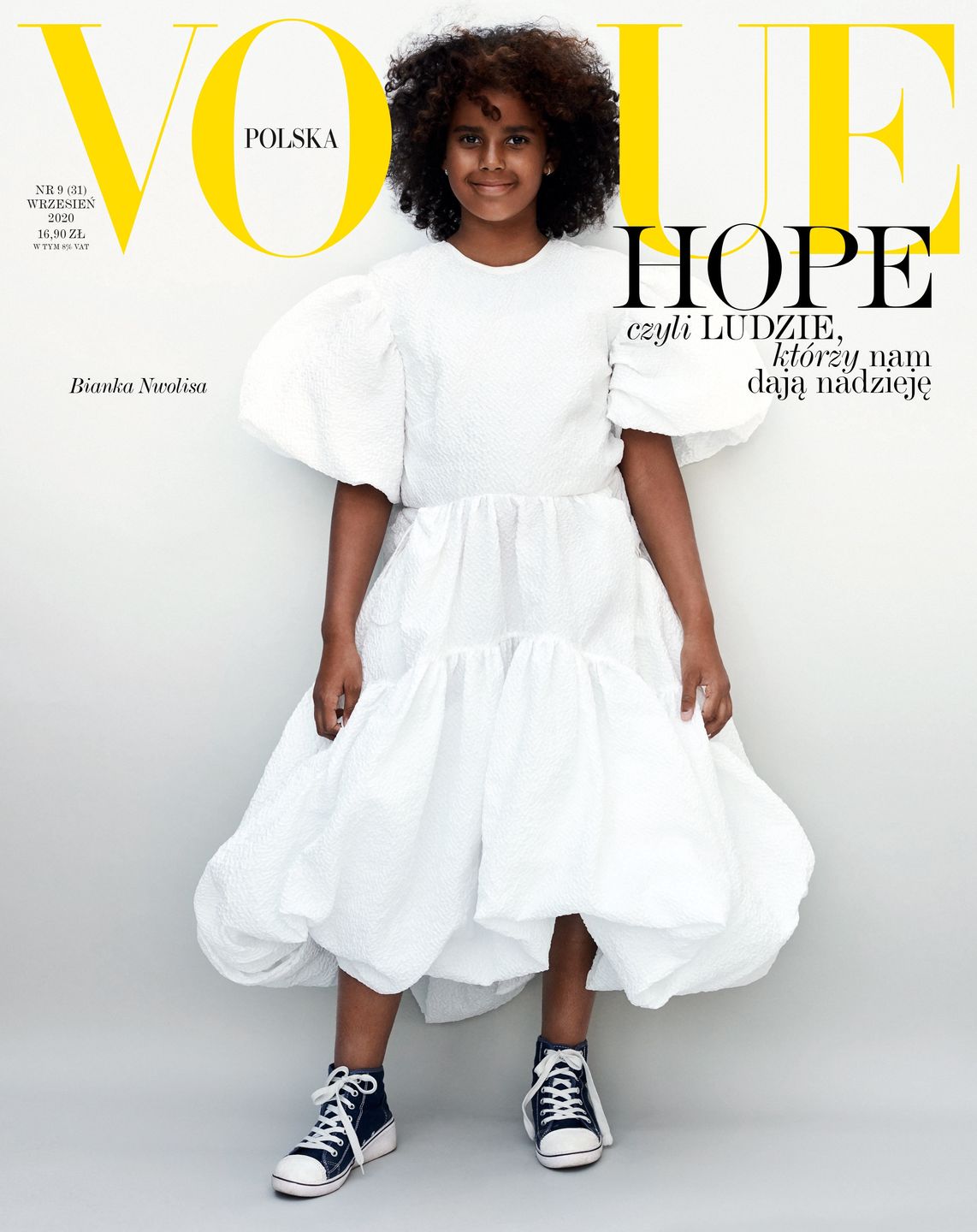 Bianka Nwolisa na okładce polskiego "Vogue"