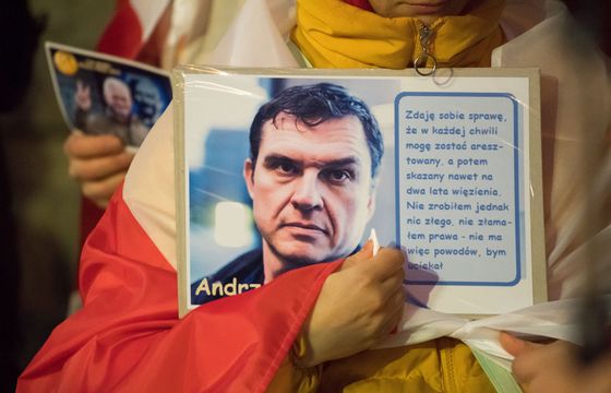 Andrzej Poczobut z Orderem Orła Białego