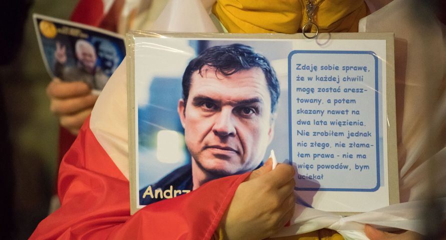 Andrzej Poczobut z Orderem Orła Białego