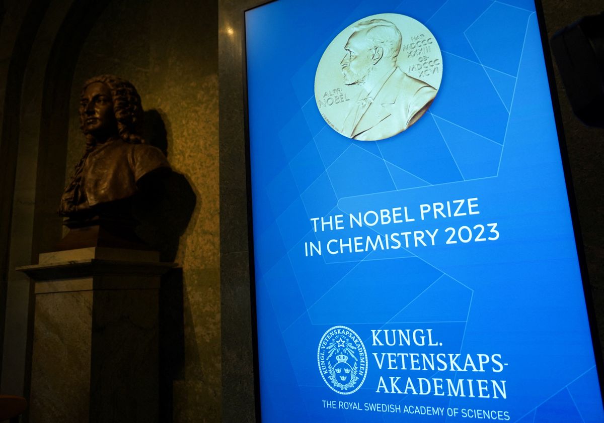 Nagroda Nobla za "odkrycie i rozwój kropek kwantowych".