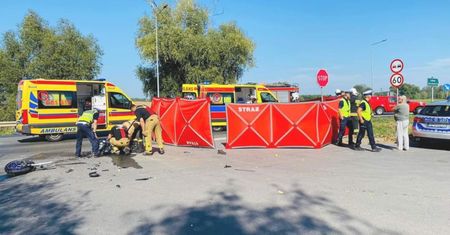 Śmiertelny wypadek w Wielkopolsce. Nie żyje 27-letni motocyklista