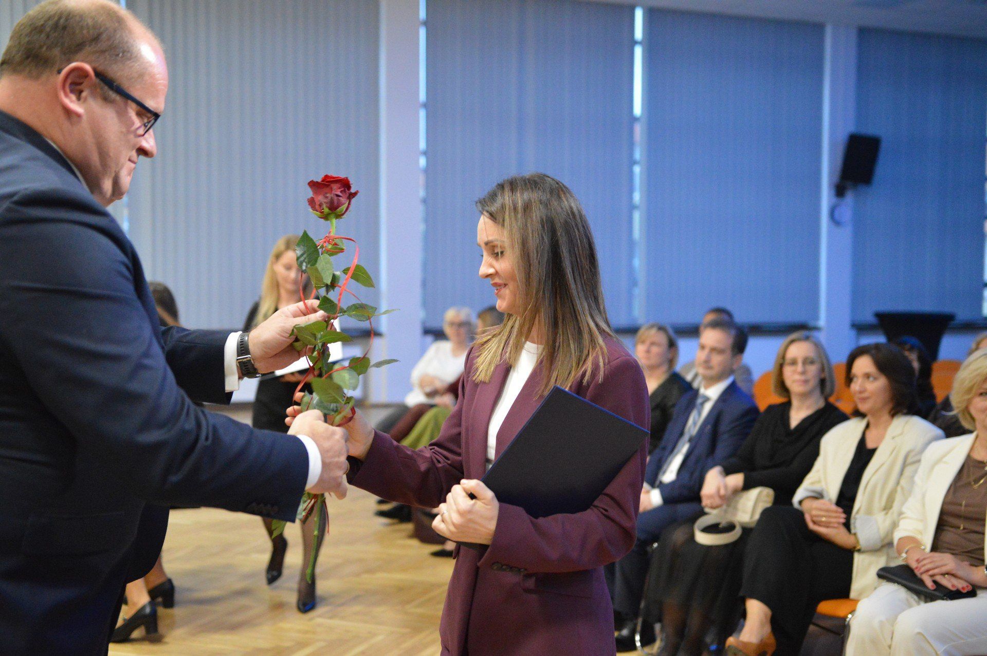 Kulminacyjnym momentem uroczystości było wręczenie Nagród Starosty Bełchatowskiego