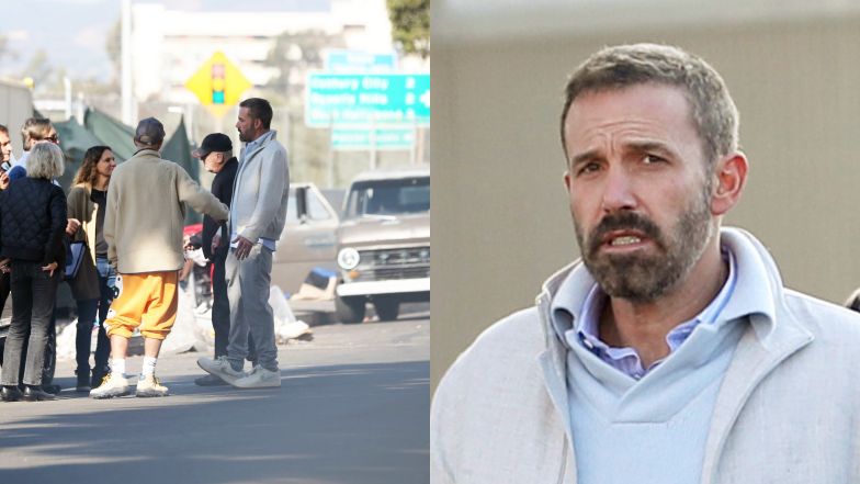 Ben Affleck w dzielnicy bezdomnych