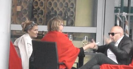 Skrzynecka i Gąsowski przy winie!