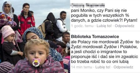 Bibliotekarka ZWOLNIONA ZA WPIS o imigrantach: "Proponuję iść i dać się im ZGWAŁCIĆ!"
