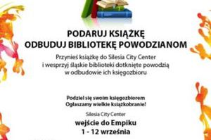 Akcja „Podaruj książkę. Odbuduj bibliotekę powodzianom"