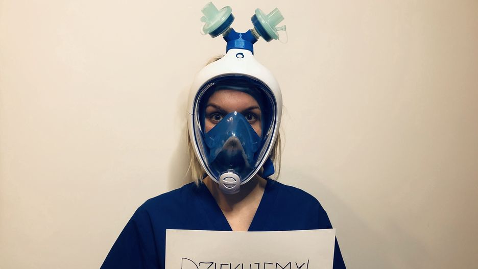 Wrocław. Koronawirus. Sprzęt do nurkowania może posłużyć w walce z COVID-19