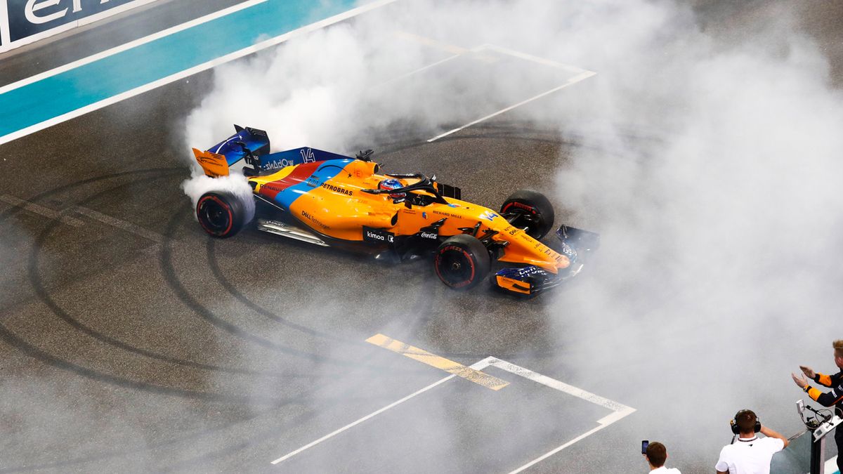 Fernando Alonso w bolidzie