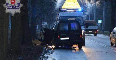 Śmiertelny wypadek w Chełmie. Nie żyje 60-letni kierowca