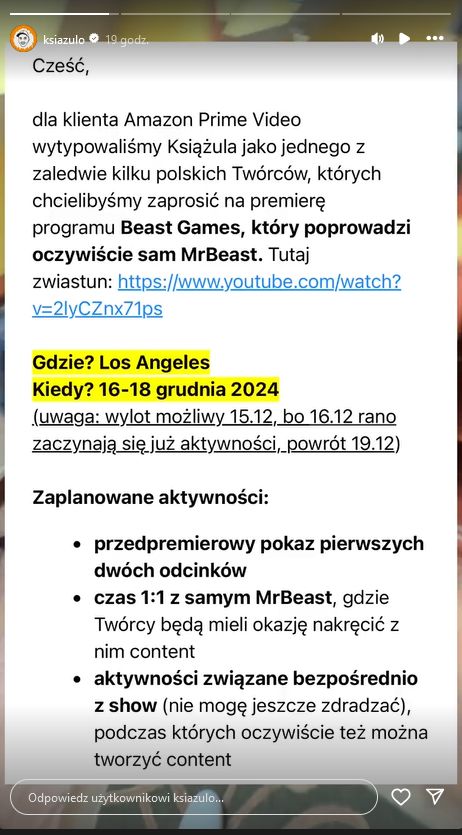 Książulo "śmieszkuje" z Friza
