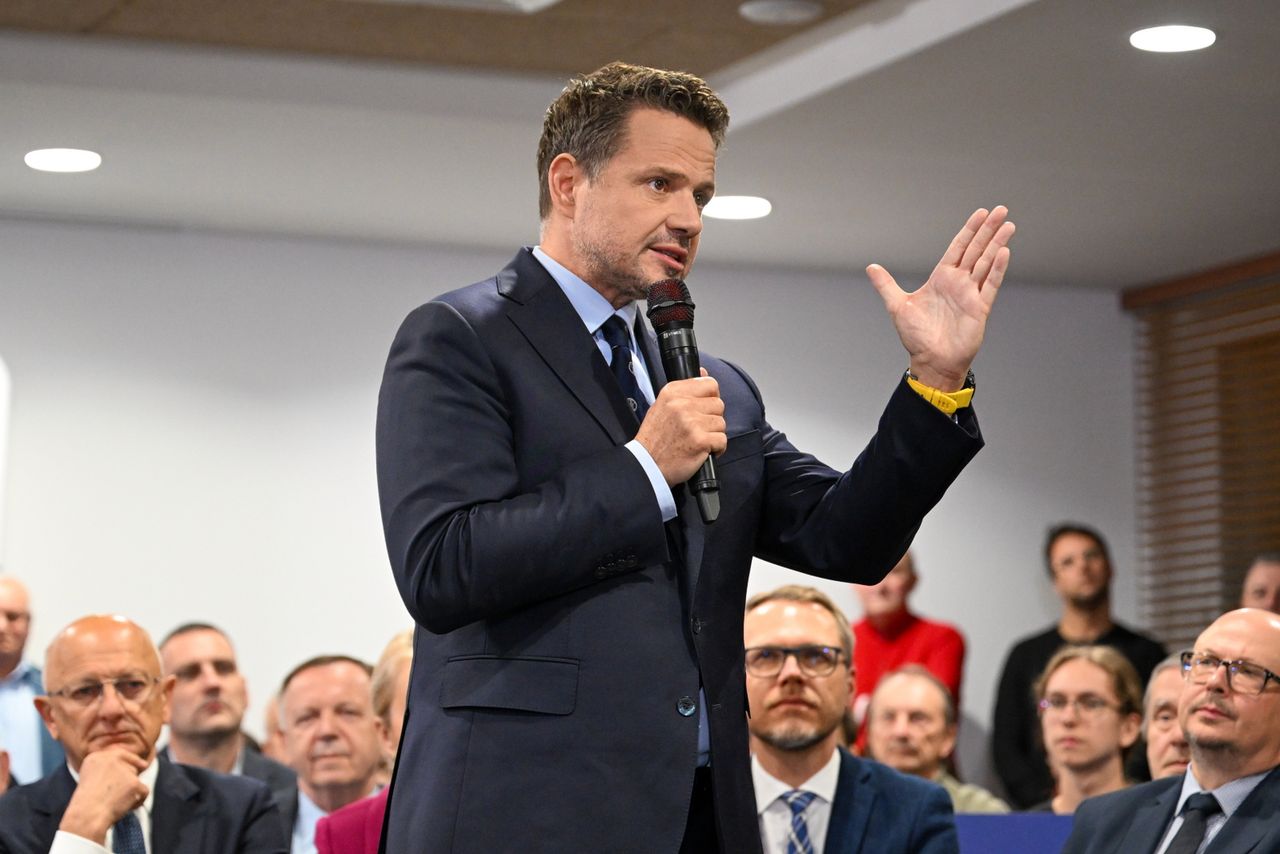 Trzaskowski jak Trump? Fogiel wyśmiał prezydenta Warszawy