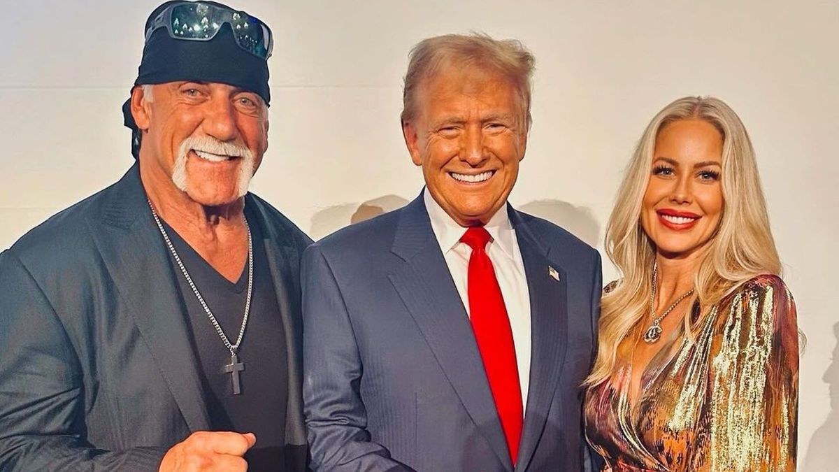 Instagram / Hulk Hugon / Hulk Hogan z żoną i Donald Trump