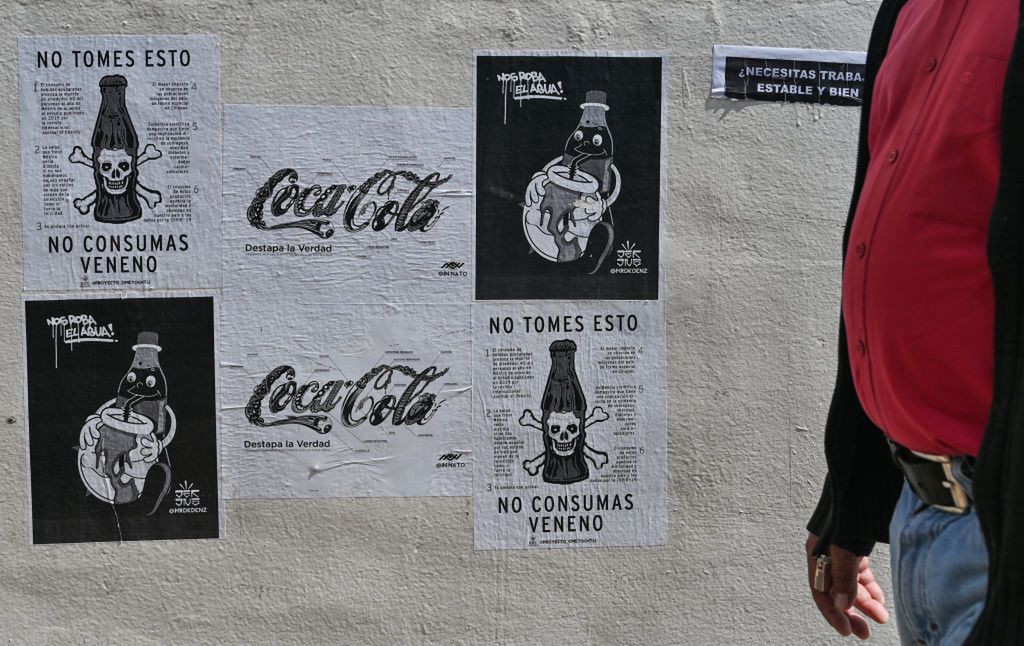 W San Cristobal De Las Casas coca-cola jest obecna na każdym kroku