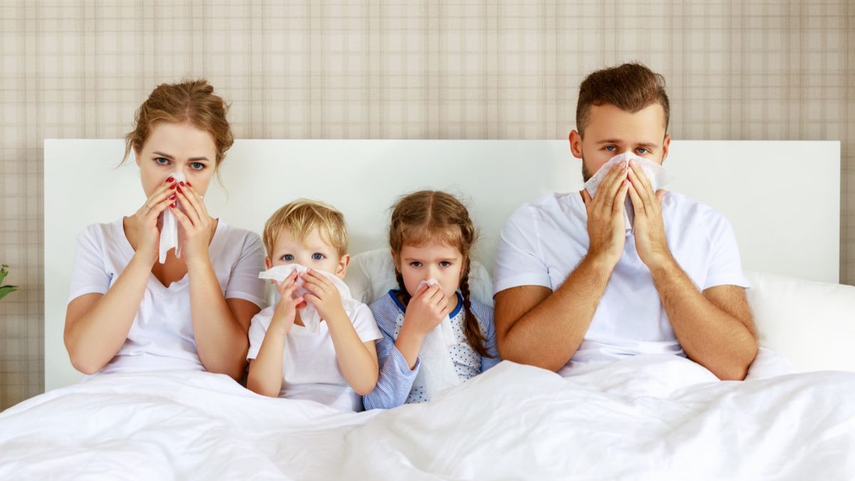 Żółty katar u dziecka