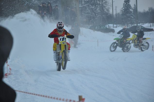 Łaguta triumfował w mistrzostwach Łotwy w motocrossie (fot. archiwum G. Łaguty)