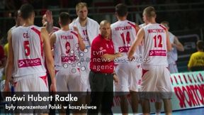 Hubert Radke: Nasza kadra koszykarzy zagrała świetny mecz, ale wciąż brakuje jej lidera