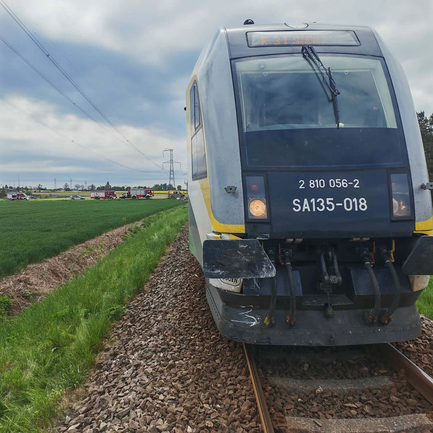 Pojazdy biorące udział w zdarzeniu 