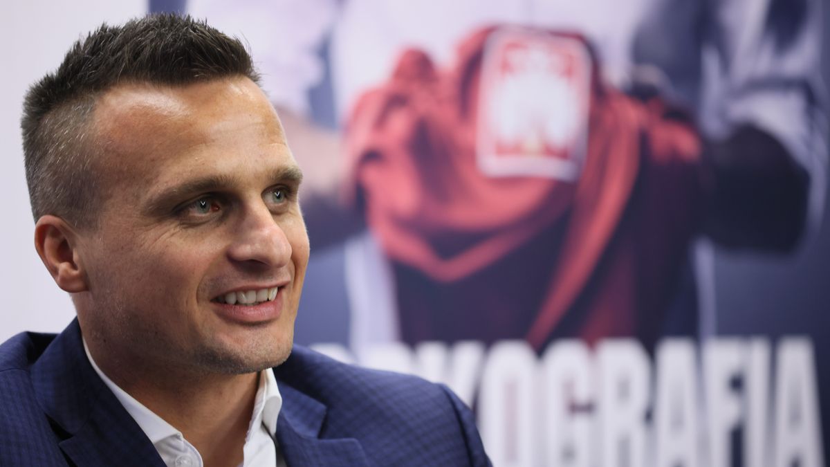 Warszawa, 25.10.2022. Były piłkarz reprezentacji Polski Sławomir Peszko podczas promocji książki �Peszkografia� w Warszawie, 25 bm. (mk) PAP/Leszek Szymański