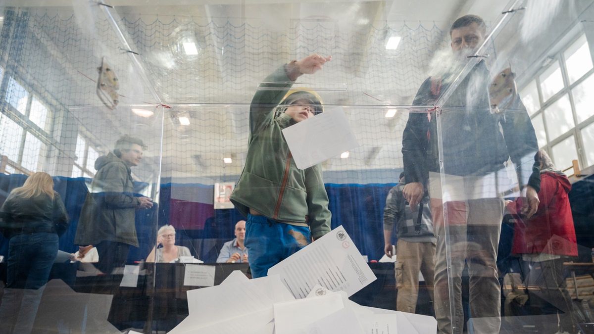 Głosowanie w wyborach prezydenckich.