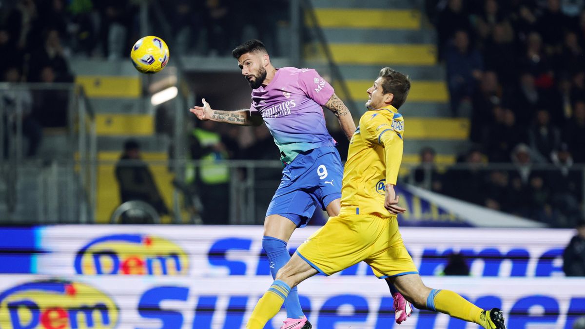 Zdjęcie okładkowe artykułu: PAP/EPA / Federico Proietti / Mecz Serie A: Frosinone Calcio - AC Milan