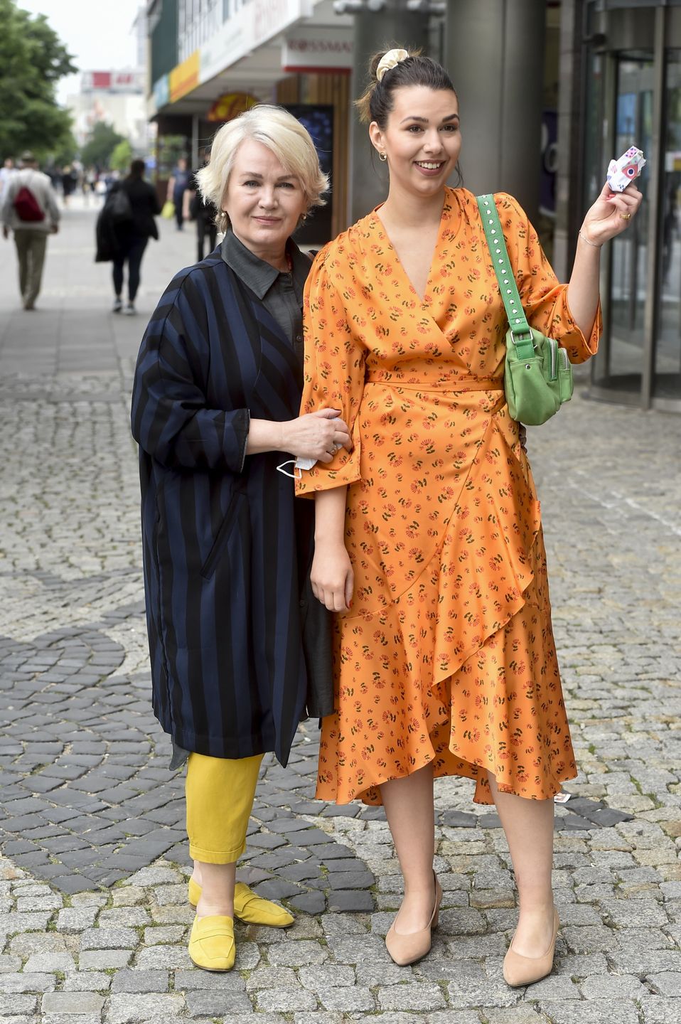 Agnieszka Pilaszewska z córką w 2021 roku