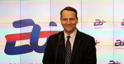 "Tusk jest opoką". Sikorski chwali premiera i mówi o piwie z Mentzenem