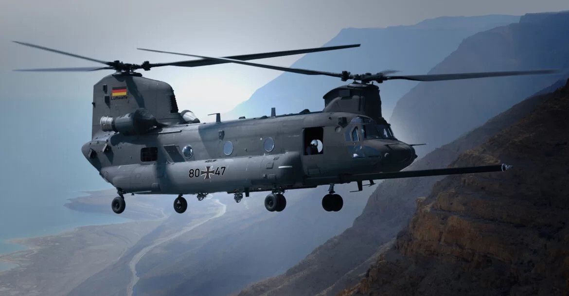 Ciężki śmigłowiec transportowy CH-47 Chinook