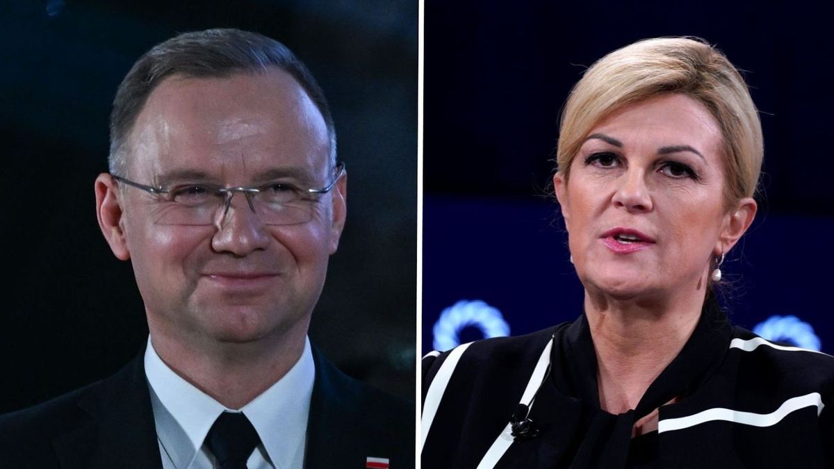 Getty Images /  Artur Widak/NurPhoto via Getty Images/Riccardo Savi/Getty Images for Concordia Summit / Na zdjęciu od lewej: Andrzej Duda i Kolinda Grabar-Kitarović