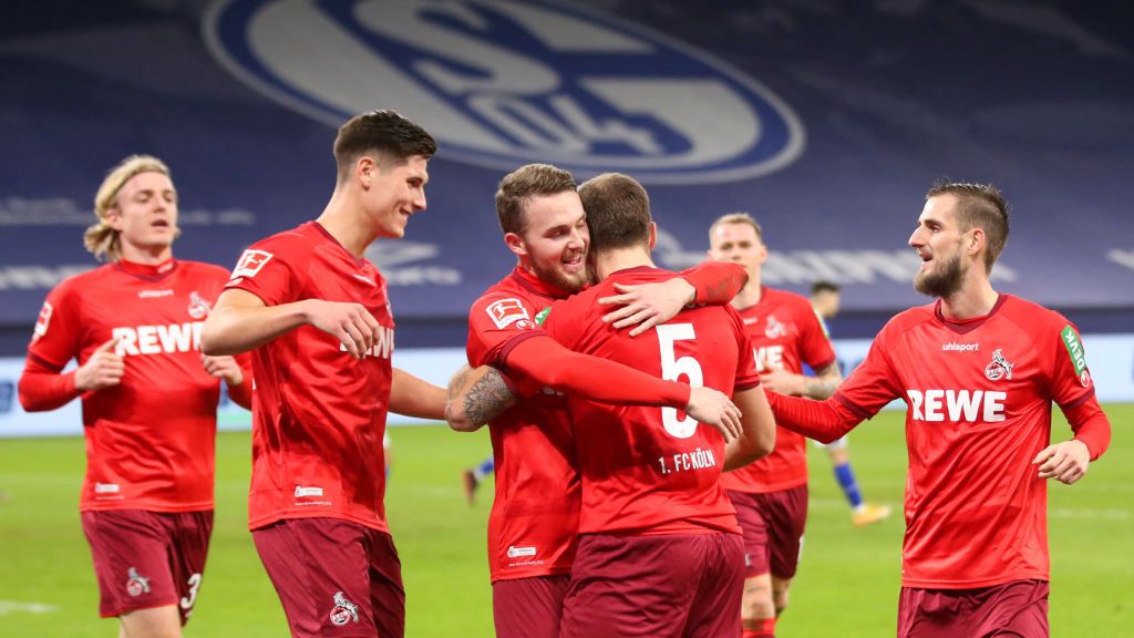 Zdjęcie okładkowe artykułu: Getty Images / Friedemann Vogel - Pool / Na zdjęciu: radość piłkarzy FC Koeln