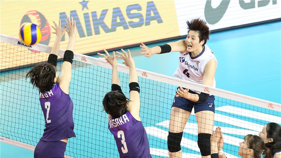 Zdjęcie okładkowe artykułu: Materiały prasowe / volleyball.world / Zdjęcie z meczu Japonia - Korea Południowa w 14. kolejce Ligi Narodów Kobiet 2019