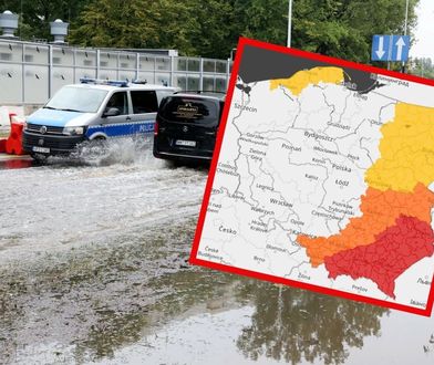 Pogoda będzie szaleć. Ostrzeżenia najwyższego stopnia
