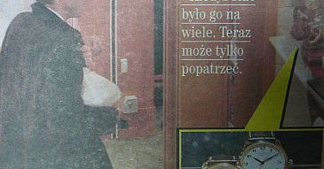 Urbańskiego nie stać na zegarek?
