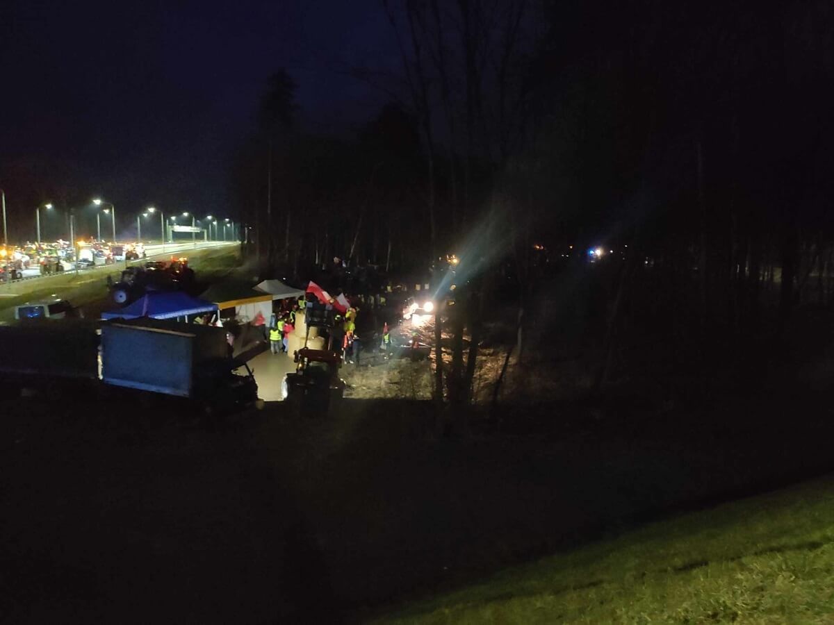 Protest rolników w Kraśniku